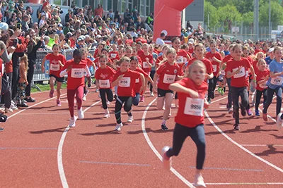 Öhringer Stadtlauf Kinderlauf Mädchen 2025
