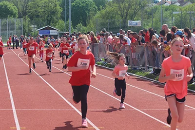 Öhringer Stadtlauf Kinderlauf Mädchen 2025