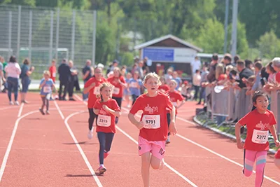 Öhringer Stadtlauf Kinderlauf Mädchen 2025