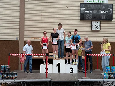 Öhringer Stadtlauf Siegerehrung 2026