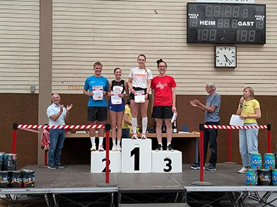 Öhringer Stadtlauf Siegerehrung 2026